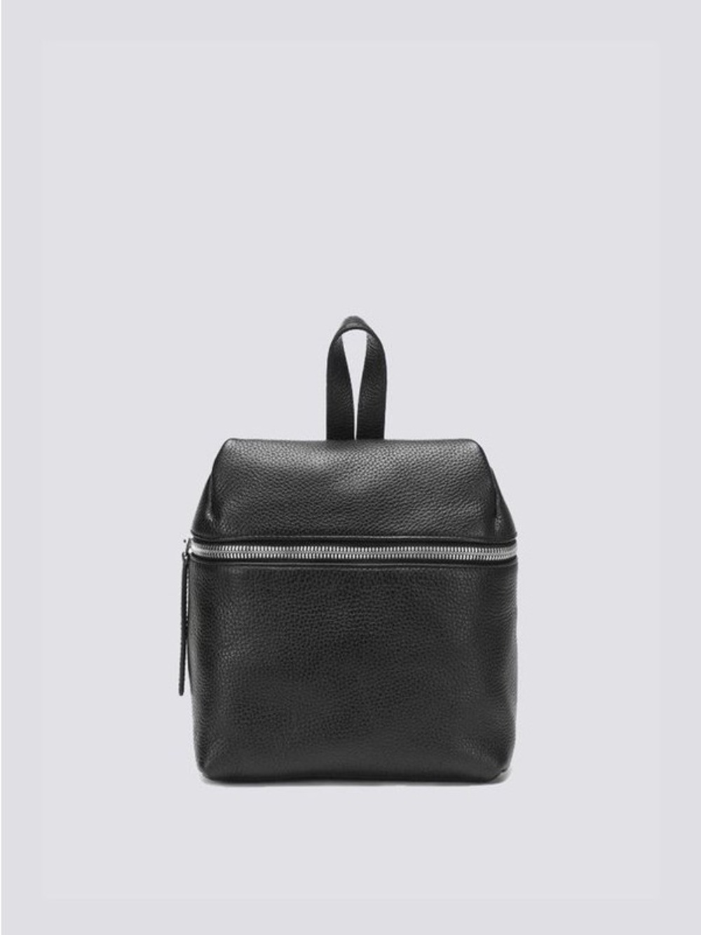 KARA Small Backpack in Black Leather
